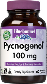 BlueBonnet Pycnogenol Vegetarian Capsules, 100 mg, 60 Count