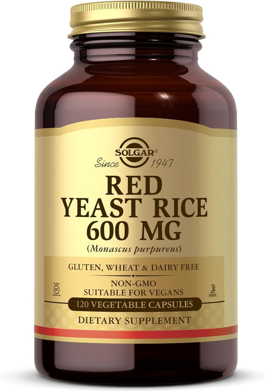 Solgar – Red Yeast Rice, 120 Vegetable Capsules