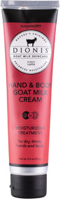 Dionis Goat Milk Hand & Body Cream Sugarberry 3.3oz