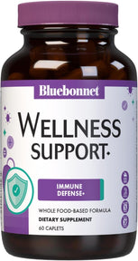Bluebonnet Nutrition Targeted Choice Wellness Support, Immune Defense Whole Food-Based Formula, Seasonal Support, Soy-Free, Gluten-Free, Kosher, Non-GMO, Dairy-Free, Vegetarian, 60 Caplets, 30 Serving