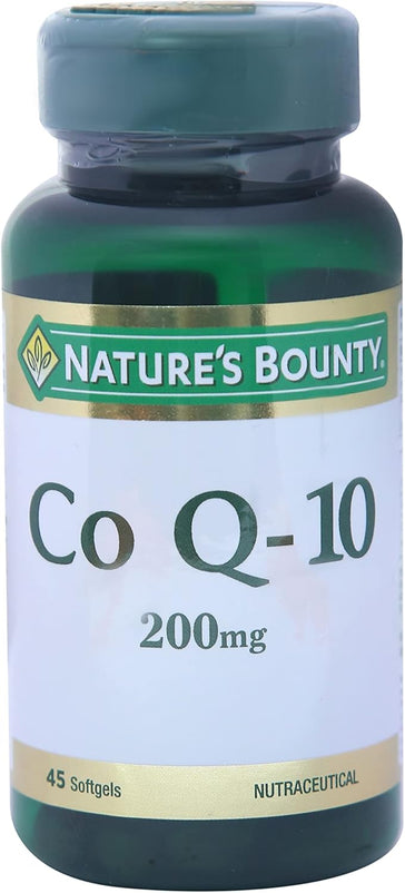 Nature's Bounty CoQ10, Heart Health and Healthy Aging, Dietary Supplement, 200mg, 45 Rapid Release Softgels
