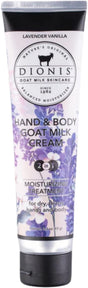 Dionis Goat Milk Hand & Body Cream Lavender Vanilla 3.3oz