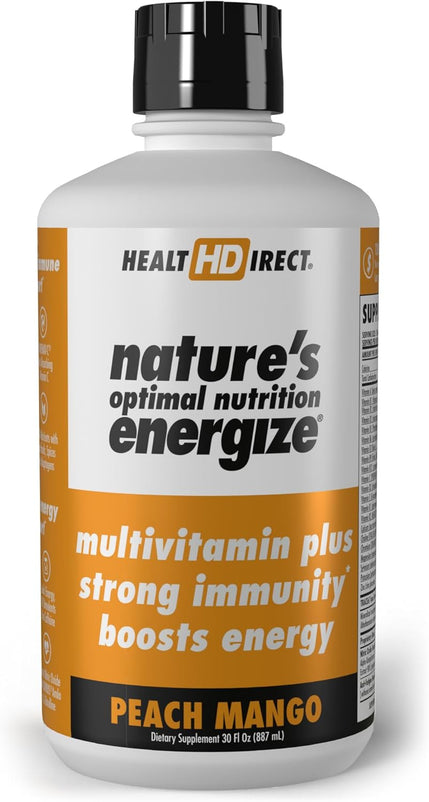 Health Direct Nature's Optimal Nutrition Energize® Peach Mango Splash -- 30 fl oz
