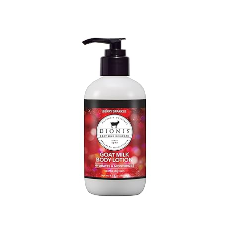 Dionis Goat Milk Body Lotion Berry Sparkle 8.5 oz