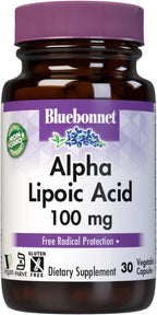 BLUEBONNET NUTRITION ALPHA LIPOIC ACID 100 mg