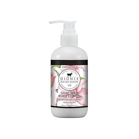 Dionis Goat Milk Body Lotion Stargazer Lily 8.5 oz
