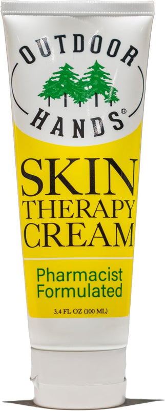 Skin Therapy Cream – 3.4 oz – Pharmacist-Formulated Hand Cream with Organic Oils & Botanical Extracts – Helps Repair Cracked, Chapped & Dry Skin
