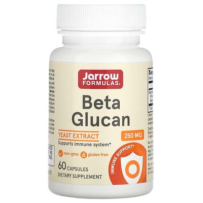 jarrow beta glucan, Jarrow Formulas, Beta Glucan, 250 mg, 60 Capsules
