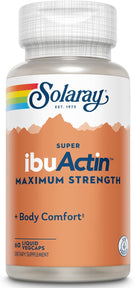 Solaray Super IbuActin 60 capsules.