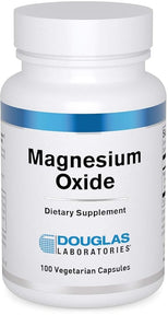 Douglas Laboratories - Magnesium Oxide - Supports Normal Heart Function and Bone Formation* - 100 Capsules