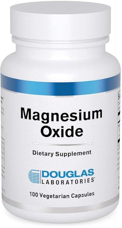 Douglas Laboratories - Magnesium Oxide - Supports Normal Heart Function and Bone Formation* - 100 Capsules
