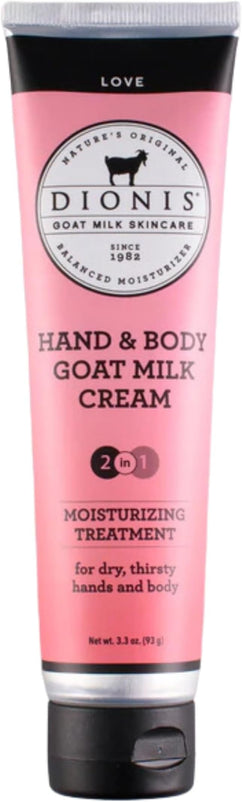 Dionis Hand & Body Cream 3.3 oz, Love