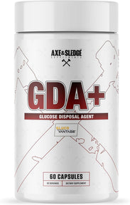 Axe & Sledge GDA+, Glucose Disposal Agent with GlucoVantage, 30 Servings, 60 Veggie Capsules