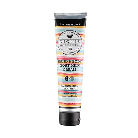 Dionis Goat Milk Hand & Body Cream Sea Treasures 3.3oz