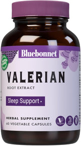 Bluebonnet Valerian Root Extract Supplement, 60 Count