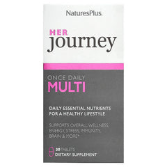NaturesPlus, Her Journey, Once Daily Multi, 30 Tablets