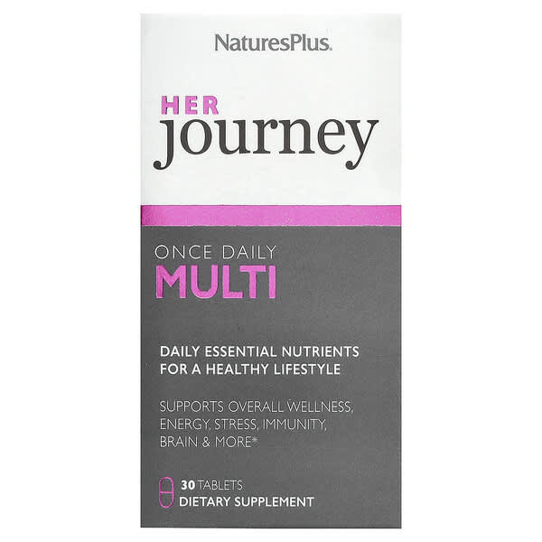 NaturesPlus, Her Journey, Once Daily Multi, 30 Tablets