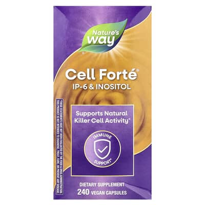 Nature's Way, Cell Forté, IP-6 & Inositol, 120 Vegan Capsules