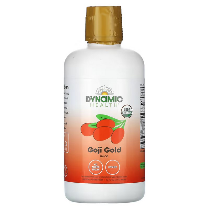 Dynamic Health Organic Goji Berry Gold Juice - 32 fl oz