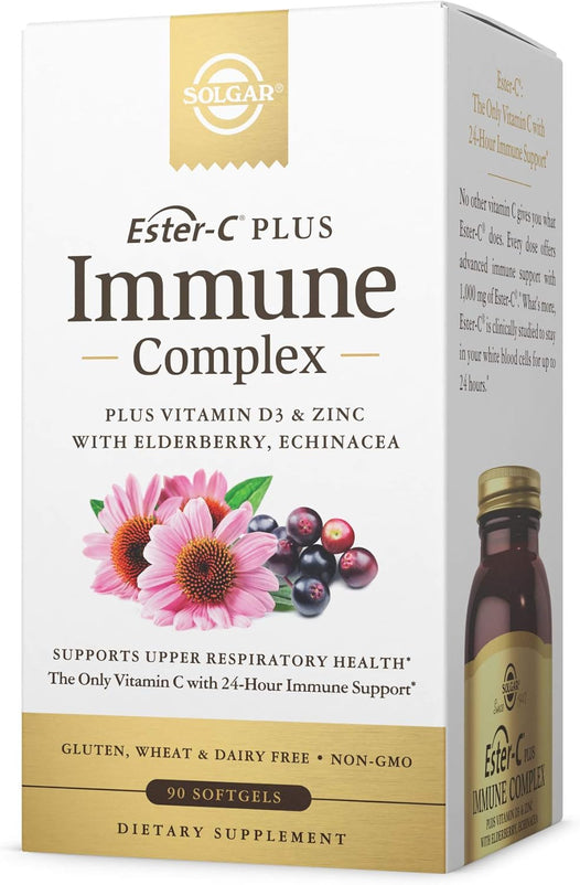 Solgar Ester-C Plus Immune Complex, 90 Softgels