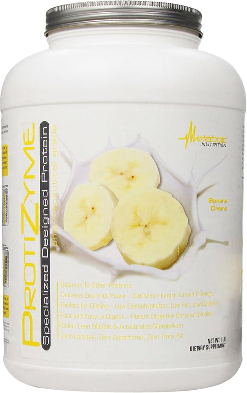 Metabolic Nutrition 5-Pound Protizyme Banana Creme