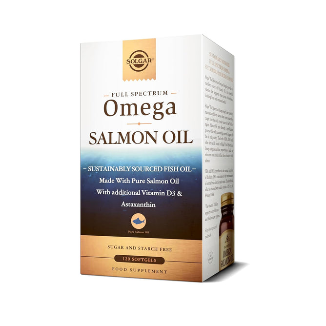 Solgar, Full Spectrum Omega, Wild Alaskan, 120 Softgels