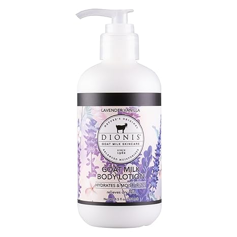 Dionis Goat Milk Body Lotion Lavender Vanilla 8.5 oz