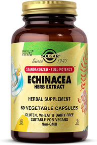 Solgar Sfp Echinacea Herb Extract, 60 Capsules