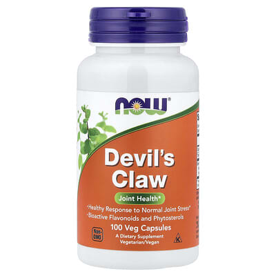 NOW Foods, Devil's Claw, 100 Veg Capsules (83 mg per Capsule)