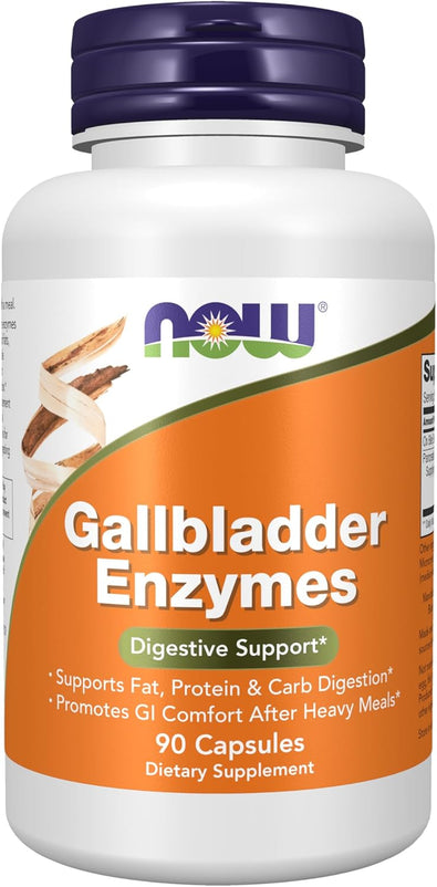 Now Supplements Gallbladder Enzymes, Digestive Support*, 90 Capsules