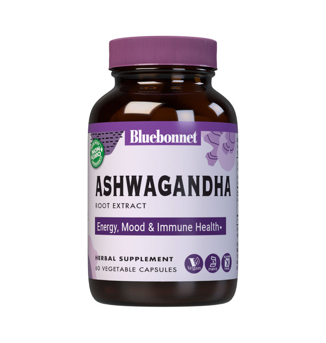 Bluebonnet Nutrition ASHWAGANDHA ROOT EXTRACT 60 Count