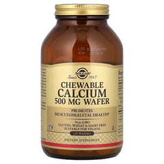 Solgar, Chewable Calcium, 120 Wafers (500 mg per Wafer)