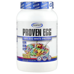 Gaspari Nutrition, Proven Egg™, 100% Egg White Protein, Fruity Cereal, 2 lbs