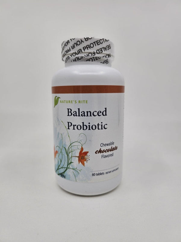 Natures Rite Balanced Probiotic 60 Tablet