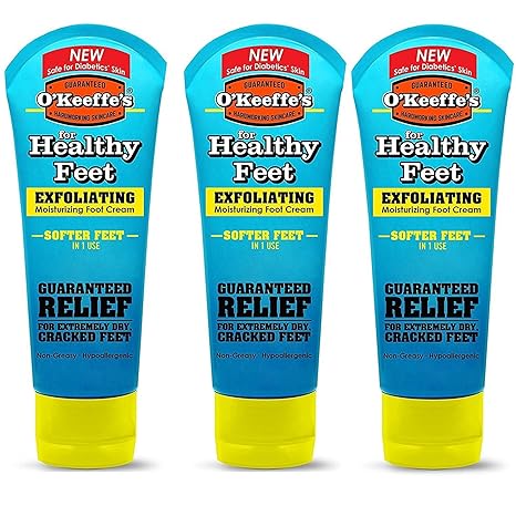 O'Keeffe's Healthy Feet, Intense Renewal Foot Cream, 3 oz. Tube