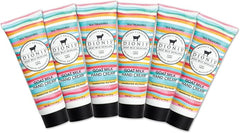 Dionis Goat Milk Skincare 1 oz Scented Hand Cream, Set of 6 - Moisturizing Lotion for Dry & Sensitive Skin, Cruelty-free, Paraben-free, Made in USA - Sea Treasures