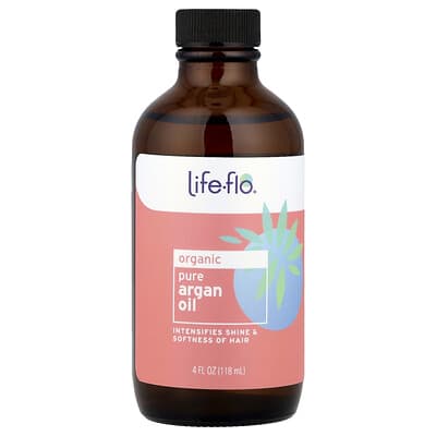 Life-flo, Organic Pure Argan Oil, 4 fl oz (118 ml)