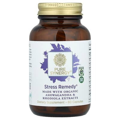 Pure Synergy, Stress Remedy®, 60 Capsules