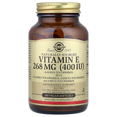 Solgar, Vitamin E, 268 mg (400 IU), 100 Vegan Softgels