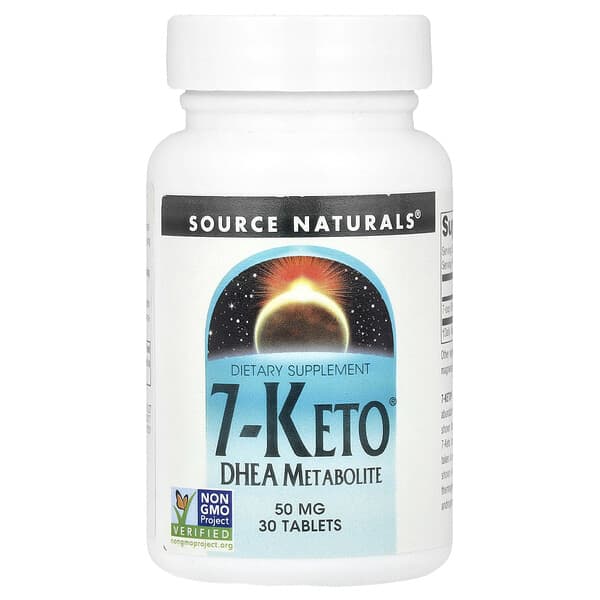 Source Naturals, 7-Keto®, DHEA Metabolite, 50 mg , 30 Tablets