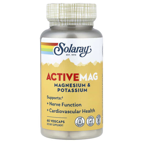 Solaray, ActiveMag, 60 VegCaps