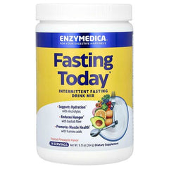 Enzymedica Fasting Today, Intermittent Fasting Drink Mix, Tropical Pineapple , 9.31 oz (264 g)