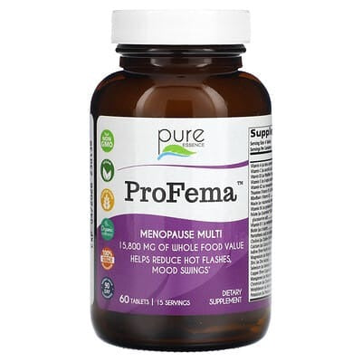 Pure Essence ProFema, Menopause Multa, 60 Tablets