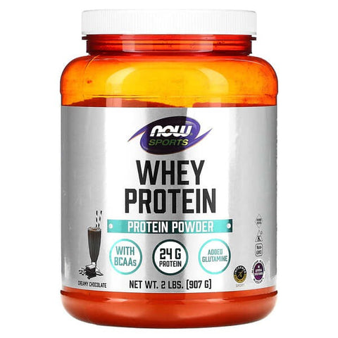 NOW Foods, Whey Protein, Creamy Chocolate, 2 lbs (907 g)