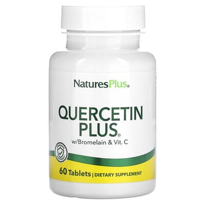 NaturesPlus, Quercetin Plus®, 60 Tablets