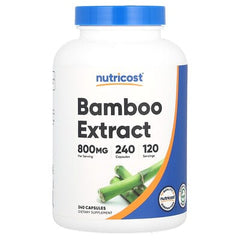 Nutricost, Bamboo Extract, 240 Capsules (400 mg per Capsule)