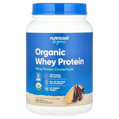 Nutricost, Organic Whey Protein, Chocolate PB, 2 lb (907 g)
