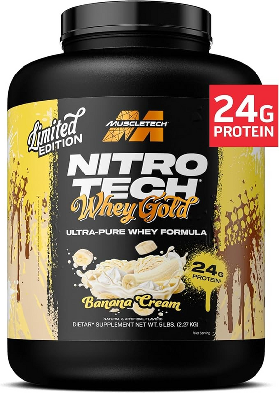 muscletech nitro tech whey gold banana cream, muscletech whey protein 2kg, muscletech whey protein isolate, 5 lbs