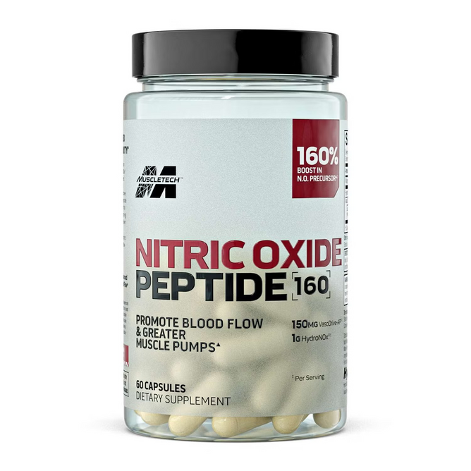 MuscleTech Nitric Oxide Peptide 160 - 60 Capsules,