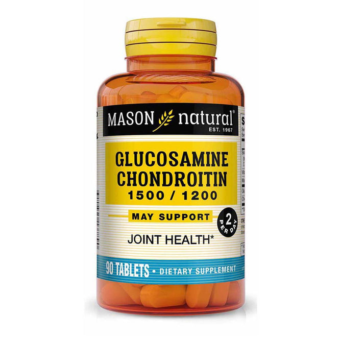 Mason Natural Glucosamine Chondroitin 1500/1200 Super Maximum Strength Tablets - 90 Ea